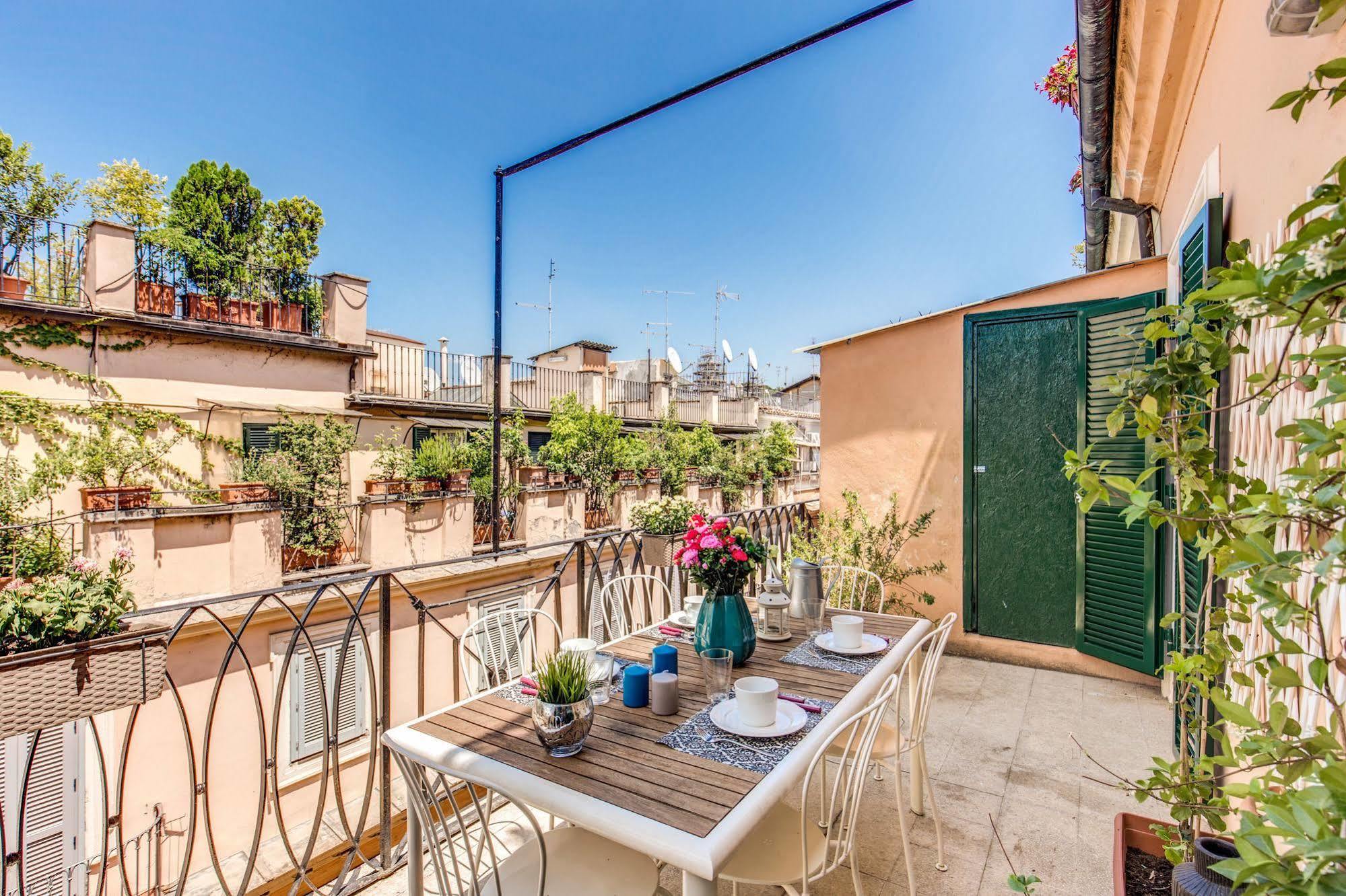 Aweshomeitaly - Spagna Glamour Life Penthouse Рим Екстер'єр фото